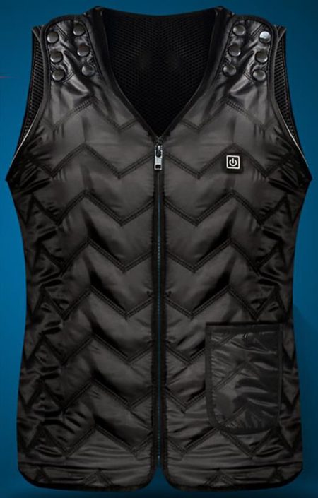 Wholesale Electric USB Heating Clothes Length and Width Adjustable Slim Fit Heated Jacket (not including power bank)